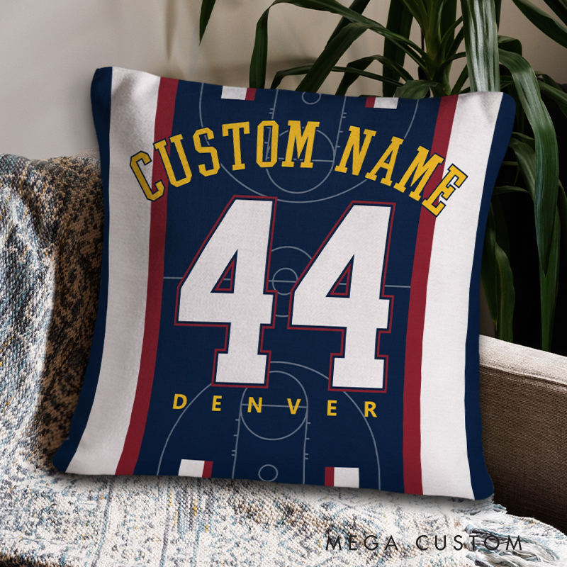 Personalized Sports Lover Basketball Pillow with Unique Design  