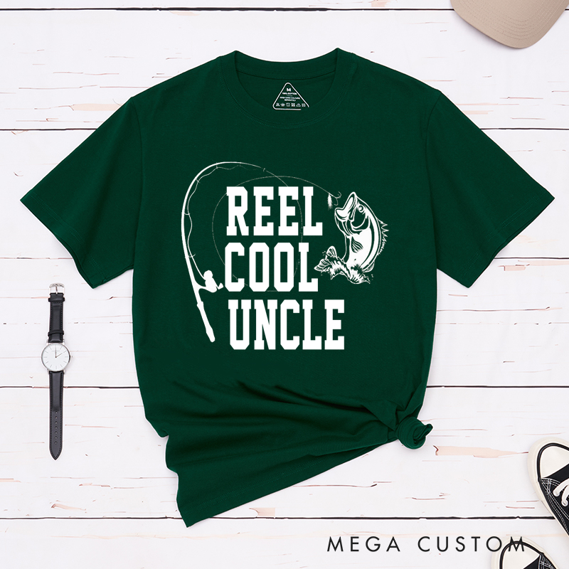 Personalized Reel Cool Fishing T Shirt Great Gift Perfect for Fishing Enthusiast