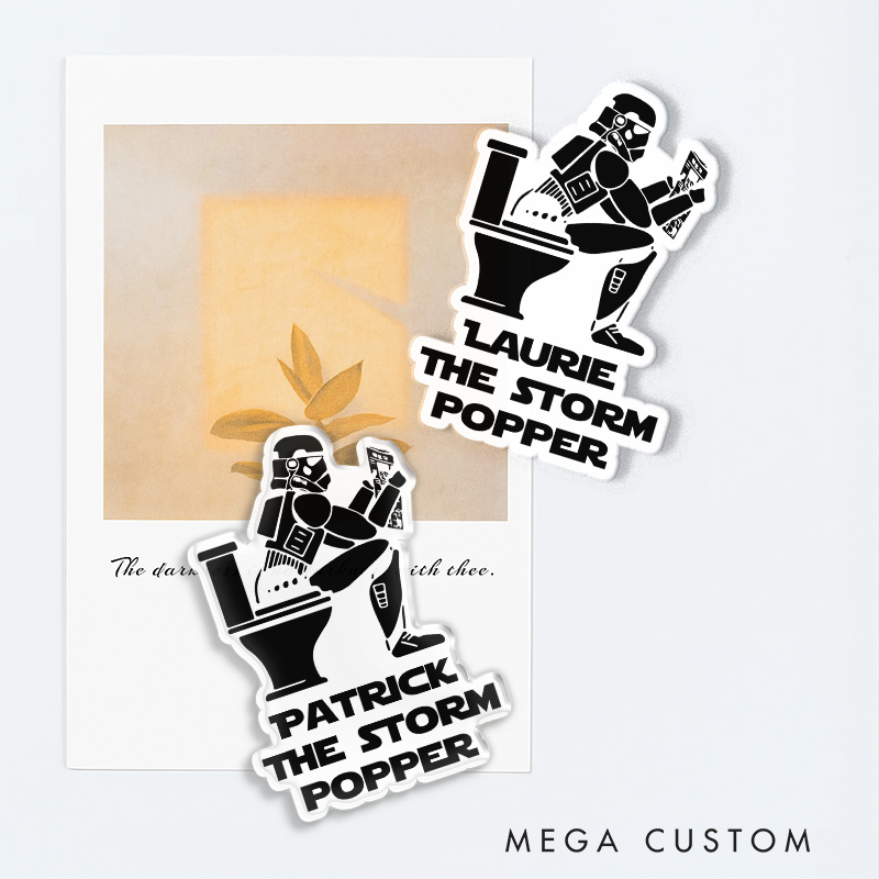 Personalized The Storm Popper Fridge Magnets Funny Geek Magnets for Movie Lovers Fridge Decal