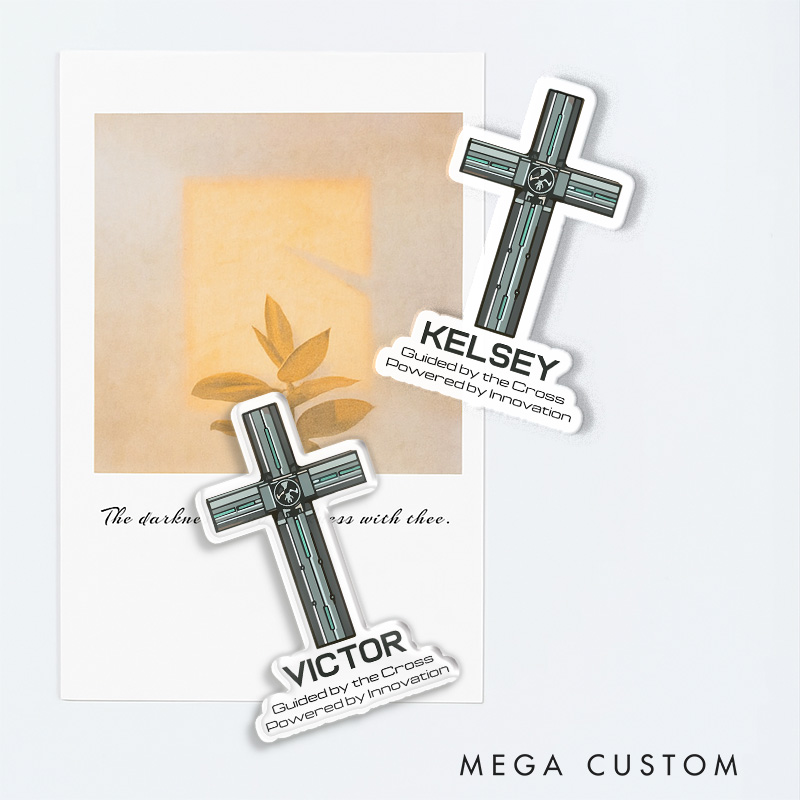 Personalized Wolfwood Anime Gun Movie Fridge Magnets Retro Film Anime Magnets Fridge Decal