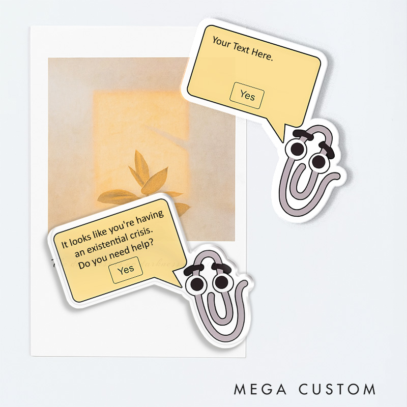 Personalized Paper Clip Company Funny Fridge Magnets Daily Grind TV Series Magnets Movie TV Show Fan Fridge Decal