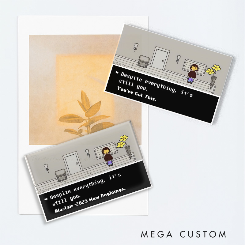 Personalized It's Still You Pixel Game Fridge Magnets Positive Video Game Magnets Motivational Game Fridge Decal