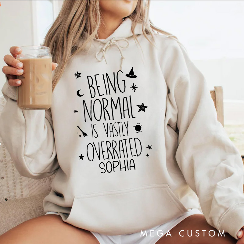 Personalized Quirky Quote with Stars and Moons for Unique and Fun Hoodies