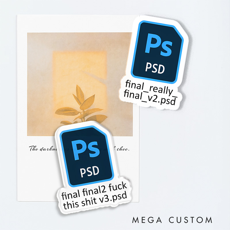 Personalized Graphic Designer Fridge Magnets Illustration Art Magnets Funny File Fridge Decal