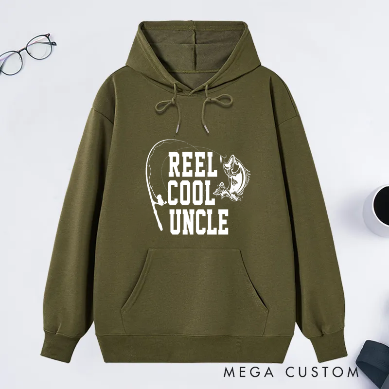 Personalized Reel Cool Fishing Classic Hoodie Great Gift Perfect for Fishing Enthusiast