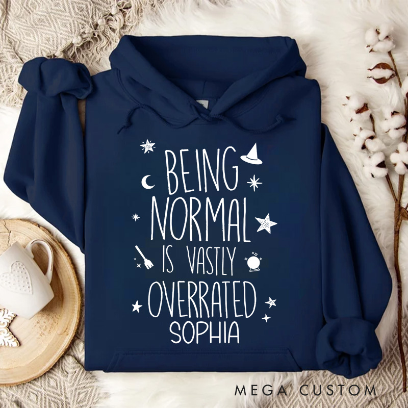 Personalized Quirky Quote with Stars and Moons for Unique and Fun Hoodies