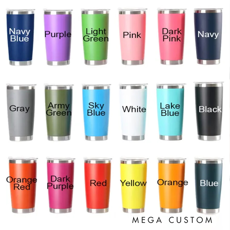 Personalized Fitness Tumbler Coffee Stainless Steel Tumbler with Logo Celebrating Fitness Passion and Strength for Fitness Enthusiasts Bodybuilders and Gym Lovers