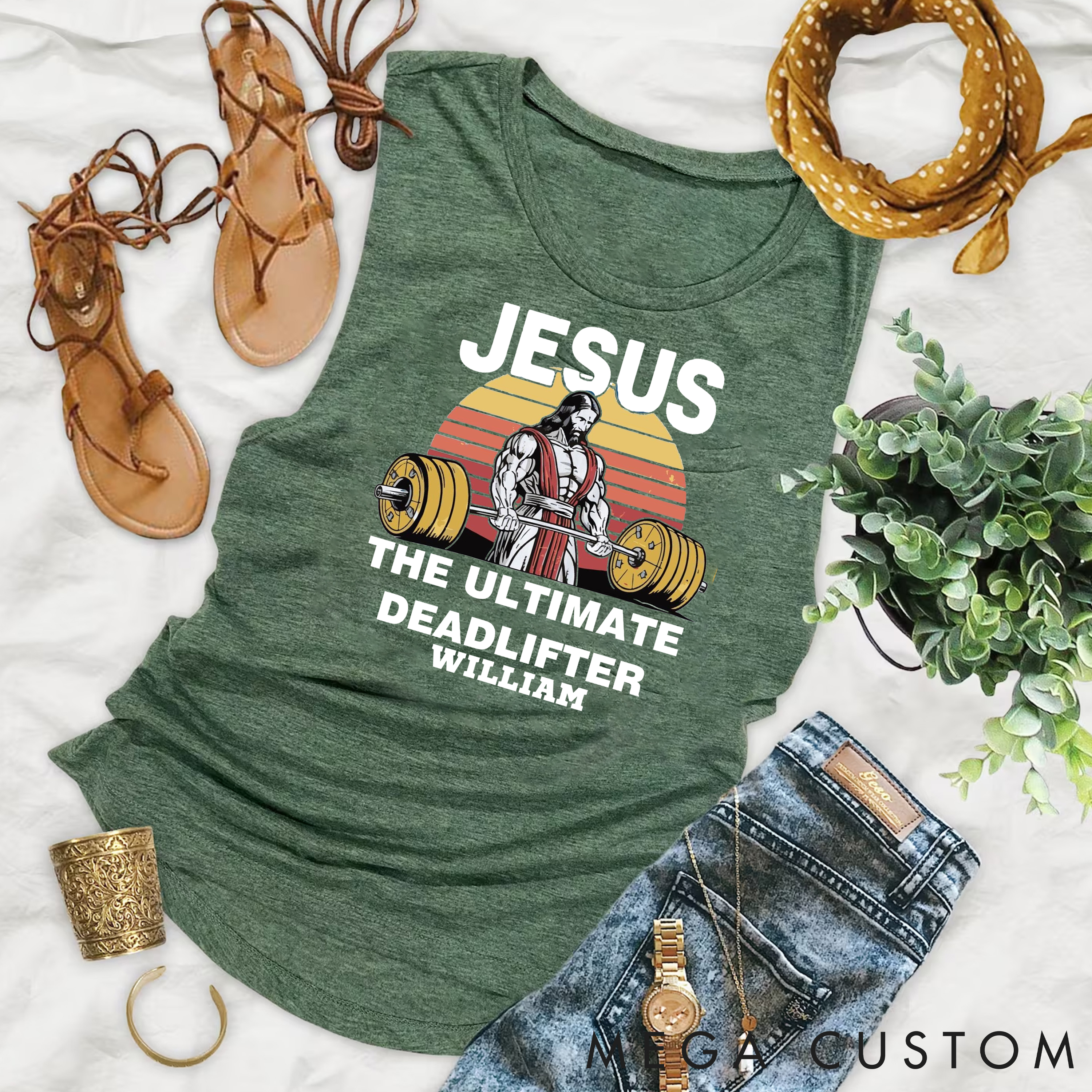 Personalzied Fitness Staying Motivated Tank Top for Gym Lovers Workout