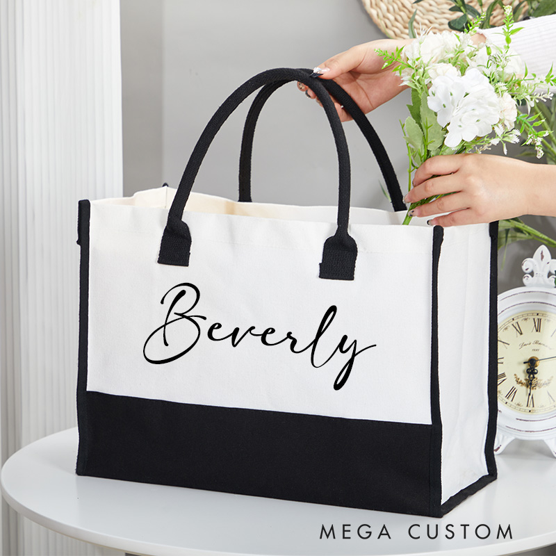 Personalized Tote Gift Bags Beach Tote Bag Bachelorette Party Gifts Gift for Her