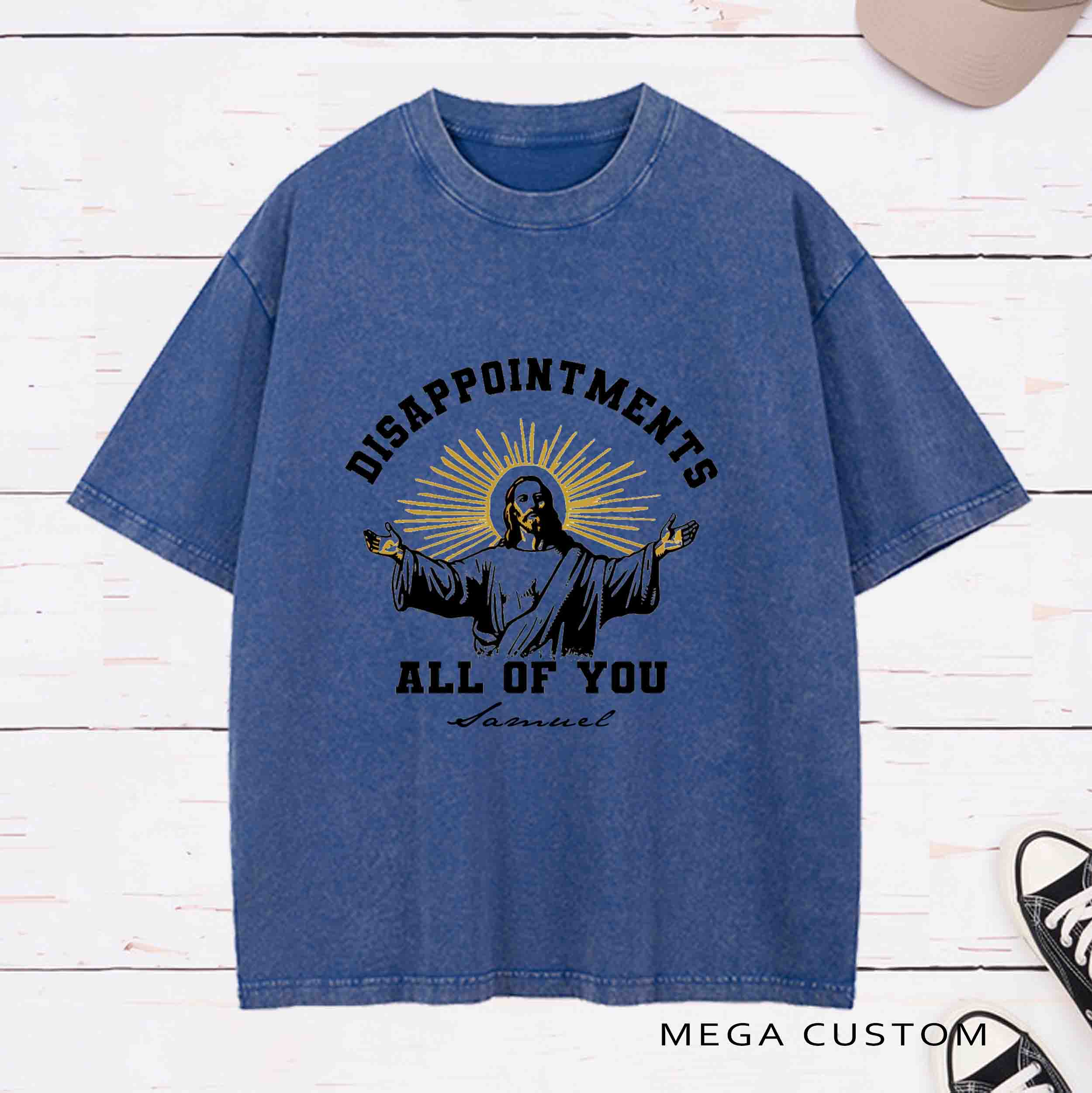 Personalized Character Disappointments All of You Washed T-Shirt  with Name Easter Gift for Christian   