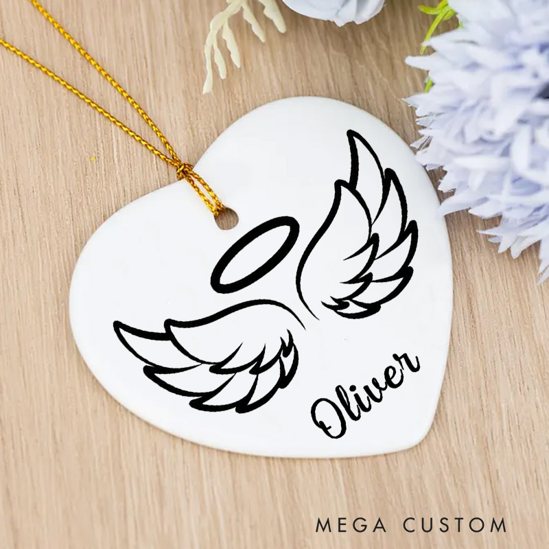 Personalized Infant Loss Ornament Miscarriage Keepsake Baby Loss Gift Angel Baby Remembrance Loss of Baby Memorial Keepsake