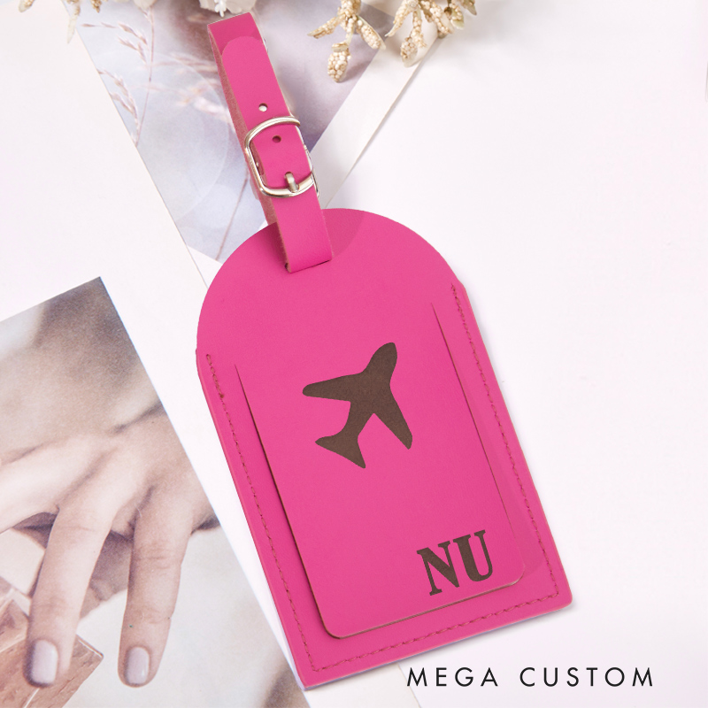 Personalized Traveling Leather Luggage Tags Gift for Traveling Lovers Travel Gift