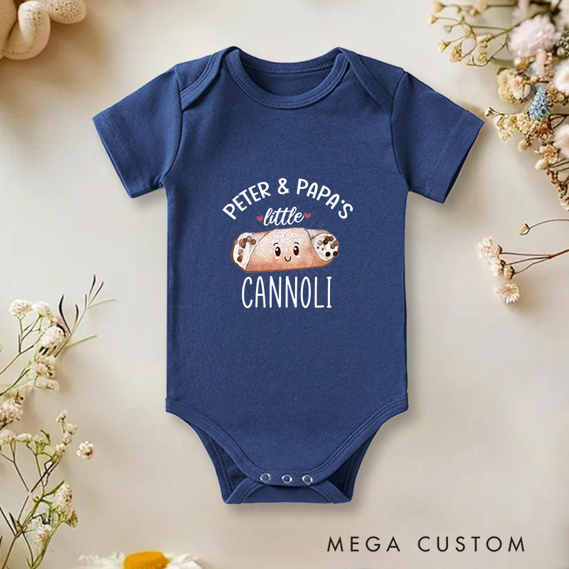 Personalized Little Baby Name Adorable and Whimsical Food Inspired Baby Gift Baby Onesie  