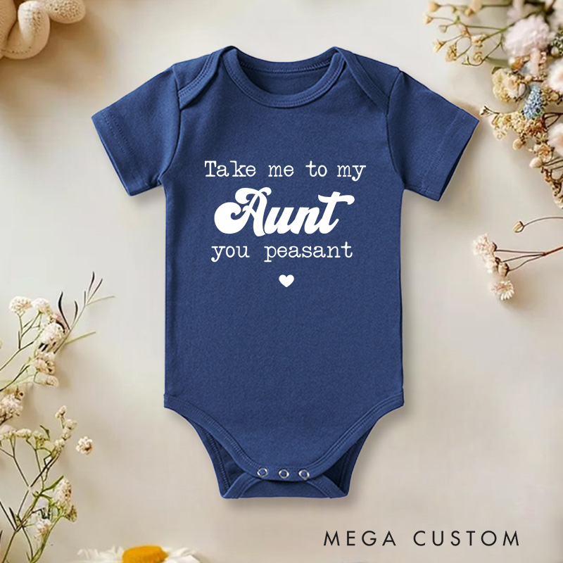 Personalized Take Me to My You Peasant Funny and Playful Royal Baby Quote Baby Gift Baby Onesie  