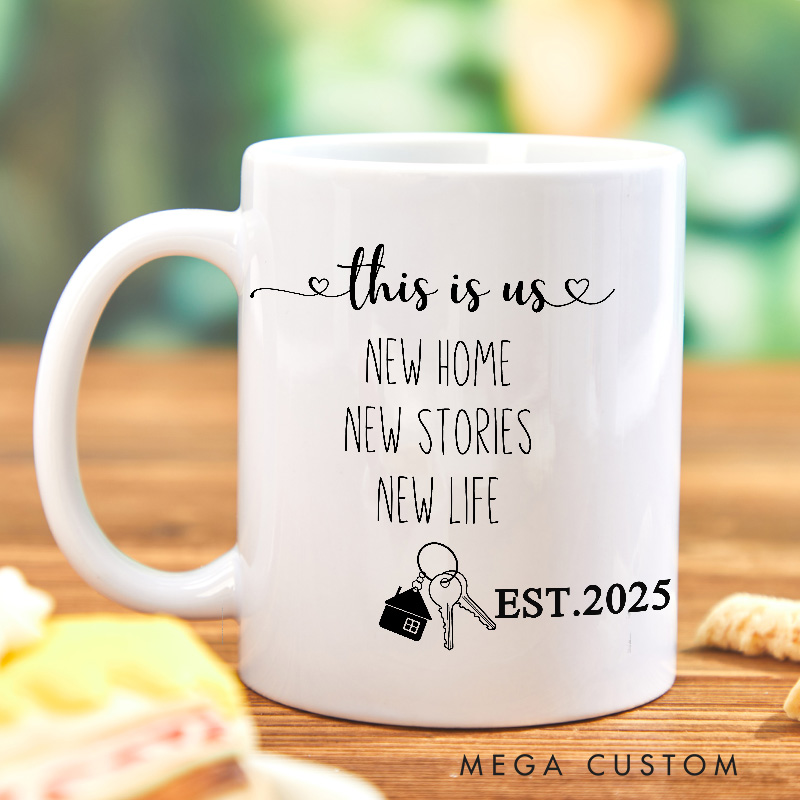 Personalized Housewarming Mug Custom 11oz Coffee Mug Homeowner Mug New Homeowner Gift New Home Gift Moving Away Gift  Housewarming Gift HomeOwner Gift