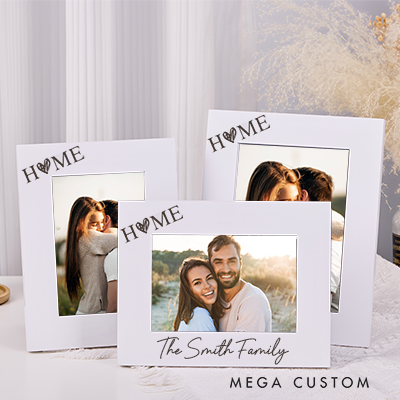 Personalized Photo Frame Wedding Photo Frame Custom Photo Frame Gift For Family Engraved Picture Frame Home Decor Housewarming Gift