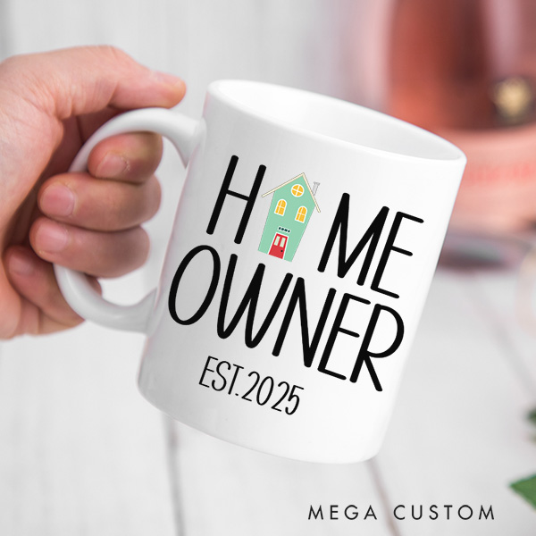 Personalized Housewarming Mug Custom 15oz Coffee Mug Housewarming Gift HomeOwner Gift Homeowner Mug New Home Gift Moving Away Gift New Homeowner Gift 