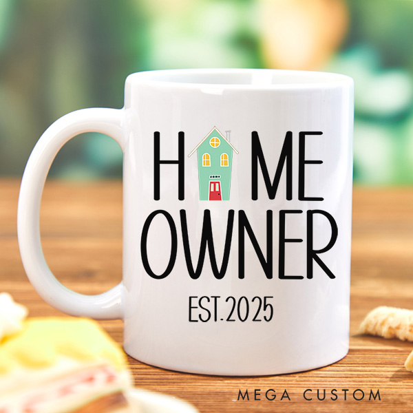 Personalized Housewarming Mug Custom 15oz Coffee Mug Housewarming Gift HomeOwner Gift Homeowner Mug New Home Gift Moving Away Gift New Homeowner Gift 