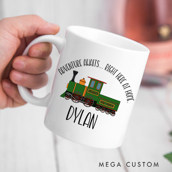 Personalized Mug for Kids Custom Mug for Boys Birthday Party Favors Children's Gift Housewarming Gifts for Kids Moving Away Gifts Farewell Gift