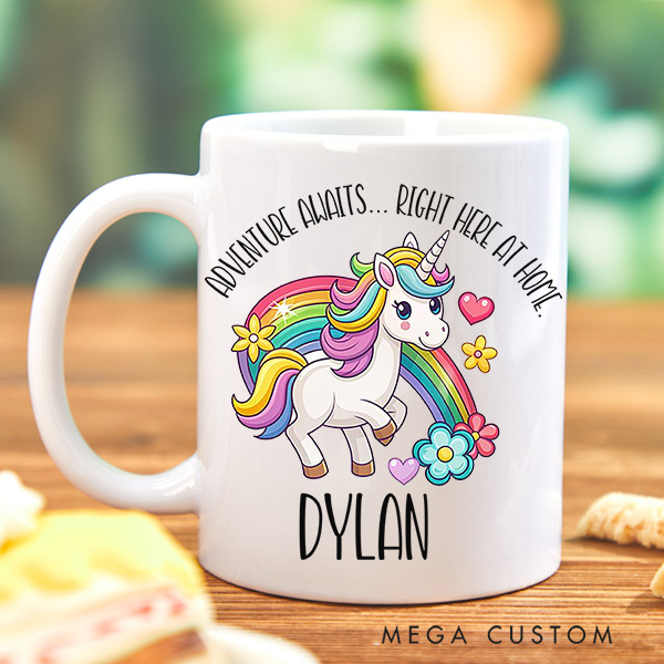 Personalized Mug Custom Mug for Girls Birthday Party Favors Children's Gift Housewarming Gifts for Kids Moving Away Gifts Farewell Gift