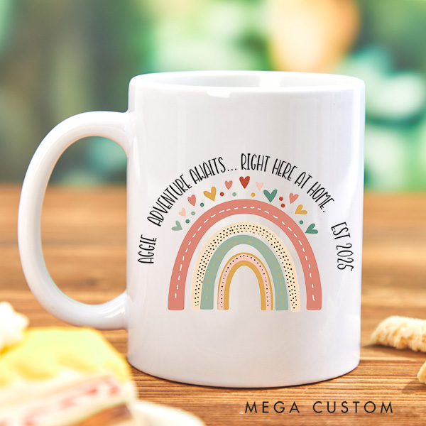 Personalized Mug for Kids Custom Mug for Girls Birthday Party Favors Children's Gift Housewarming Gifts for Kids Moving Away Gifts Farewell Gift