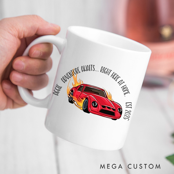 Personalized Mug for Kids Custom Mug for Boys Birthday Party Favors Children's Gift Moving Away Gifts Farewell Gift Housewarming Gifts 