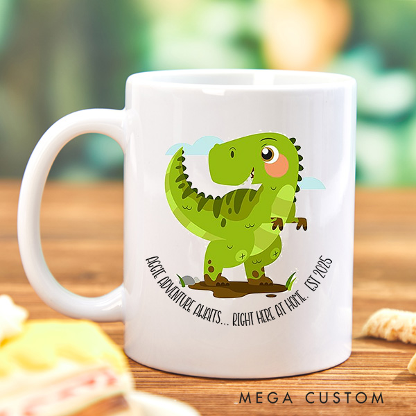 Personalized Mug for Boys Custom Mug for Kids Birthday Party Favors Children's Gift Housewarming Gifts for Kids Farewell Gift Moving Away Gifts