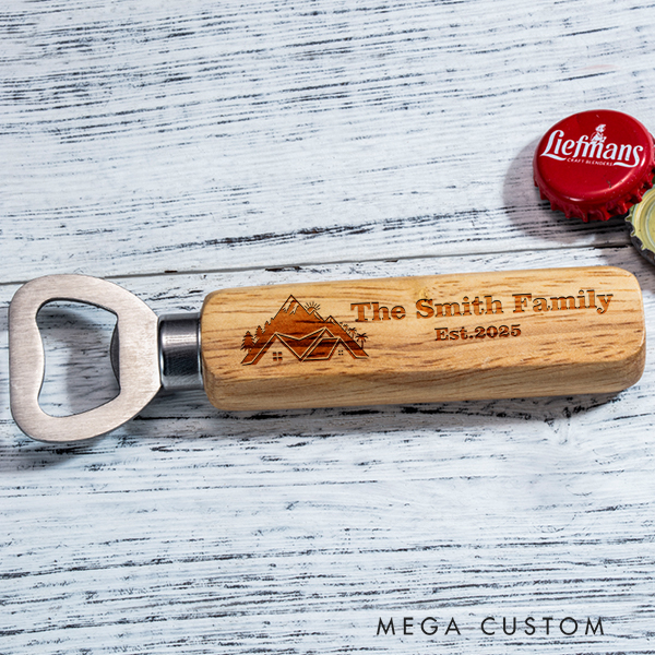 Personalized Bottle Opener Engraved Beer Bottle Opener Custom Home Bottle Opener Housewarming Gift Christmas Gift New Home Gift Our First Home Gift 