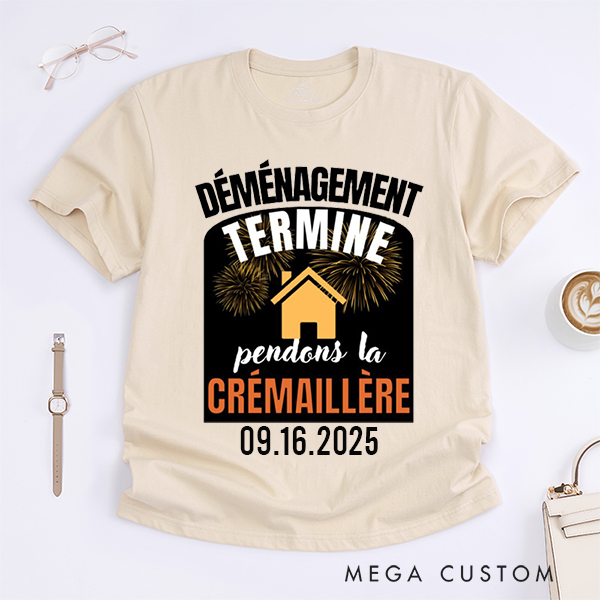 Personalized T-Shirt Housewarming Gift New Homeowners T-Shirt Gift For Housewarming Party New Home Gift Moving Gift