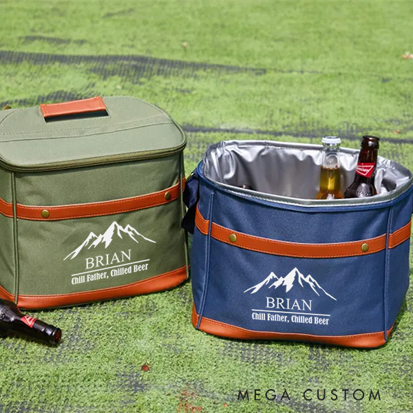 Personalized Cooler Bag Custom Large Beer Cooler Wedding Party Gift Housewarming Party Gift New Home Gifts For Men