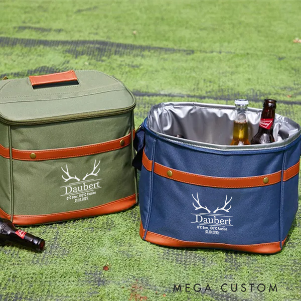 Personalized Cooler Bag Custom Lunch Cooler Bag Large Beer Cooler Wedding Party Gifts For Him Father's Day Gifts Housewarming Gift
