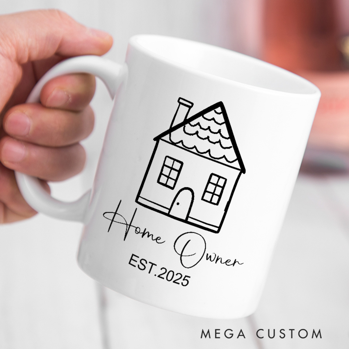 Personalized Housewarming Mug Custom 15oz Coffee Mug HomeOwner Gift Homeowner Mug New Homeowner Gift New Home Gift Moving Away Gift Housewarming Gift 