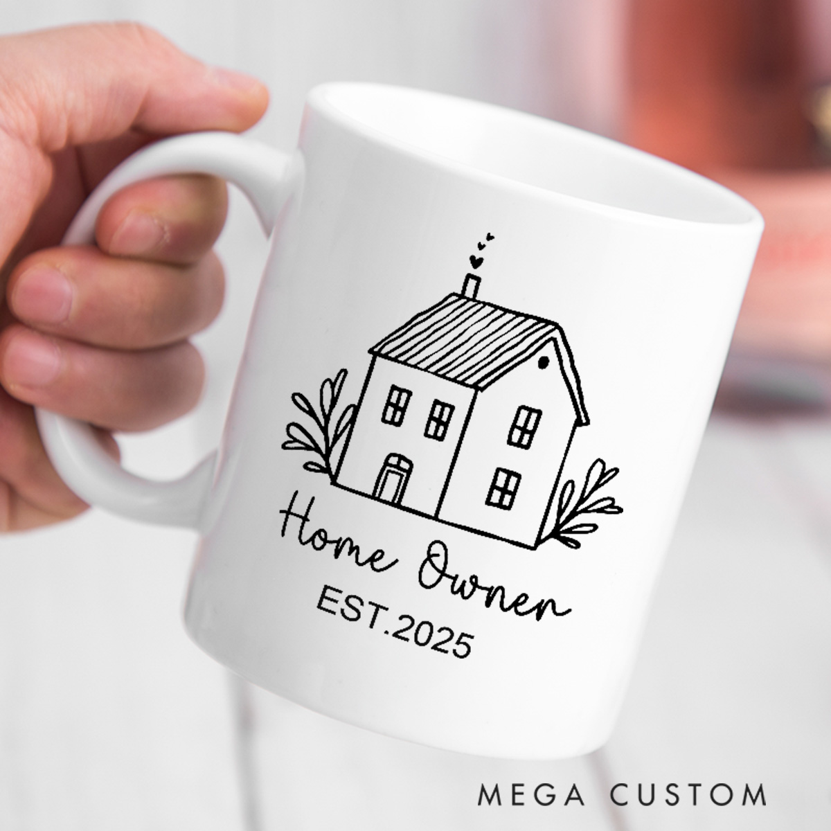 Personalized Mug Custom 11oz Coffee Mug Housewarming Gift HomeOwner Gift Homeowner Mug New Homeowner Gift Moving Away Gift New Home Gift 