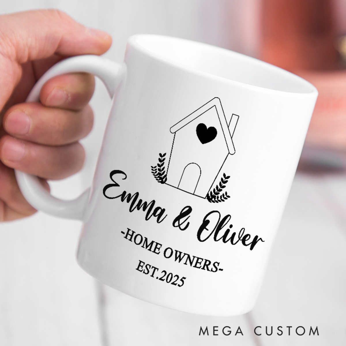 Personalized Housewarming Mug Custom 15oz Coffee Mug Housewarming Gift HomeOwner Gift Homeowner Mug New Homeowner Gift Moving Away Gift New Home Gift
