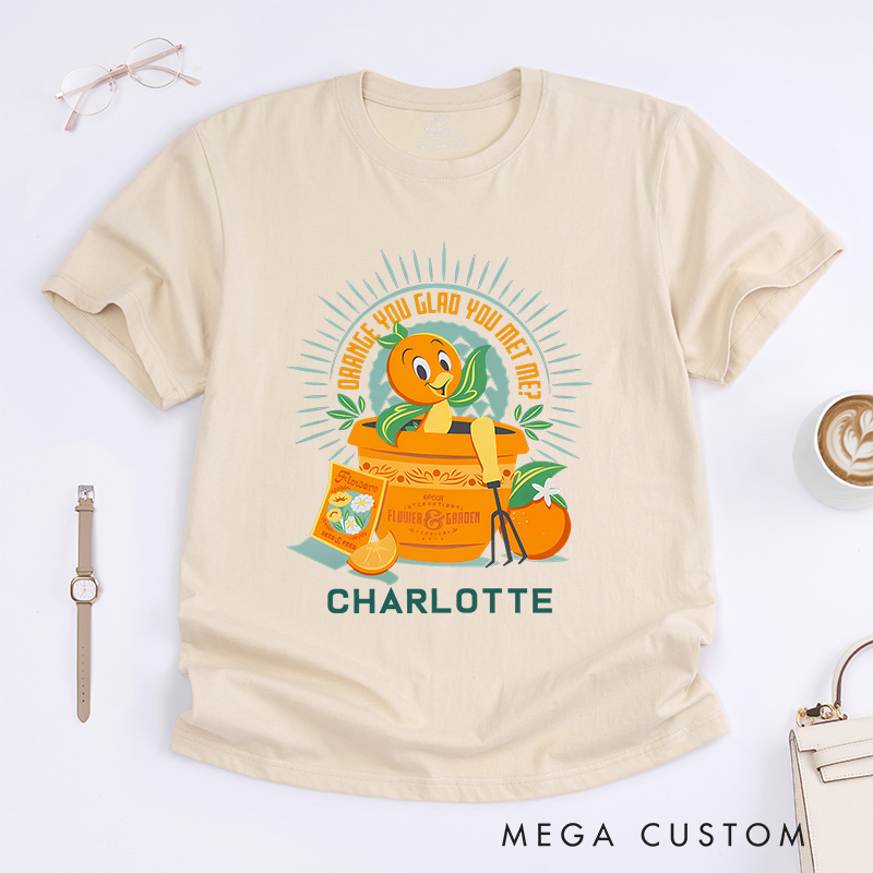 Personalized Citrus Garden Delight Classic T-Shirts Granding Lovers Gift