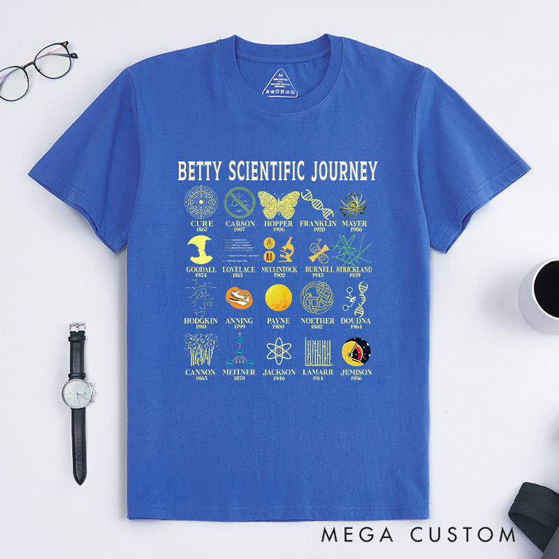 Personalized Lover Science Nerd T-Shirt Chemistry Science Lovers Gift for Geek 