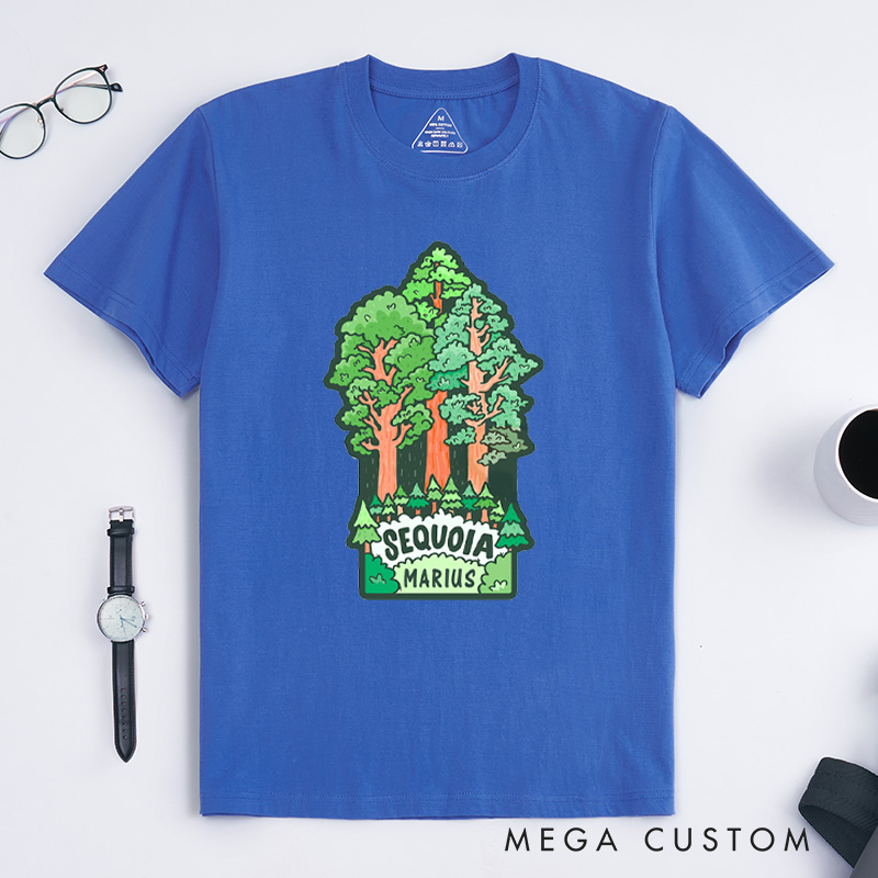 Personalized Hiker Girl T-Shirt Camping Adventure T-Shirt for Wanderlust Nature Travelers Outdoors Lover Gift