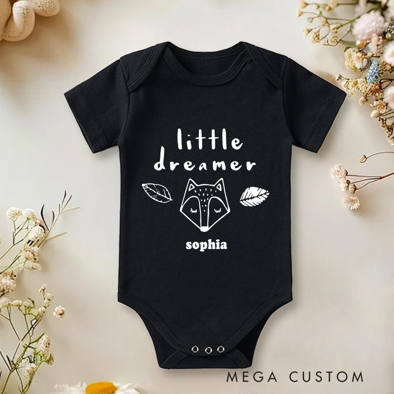 Personalized Little Dreamer Baby Onesie Baby Shower Gift