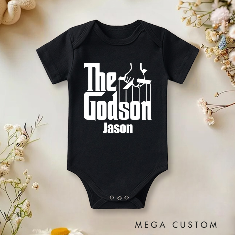 Personalized The God Son Baby Onesie Baby Shower Gift