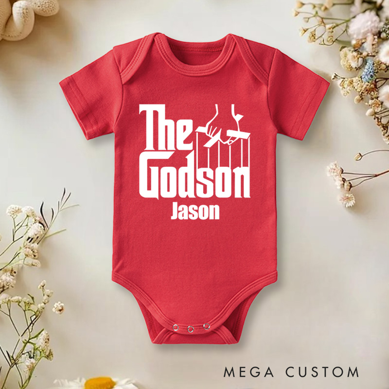 Personalized The God Son Baby Onesie Baby Shower Gift