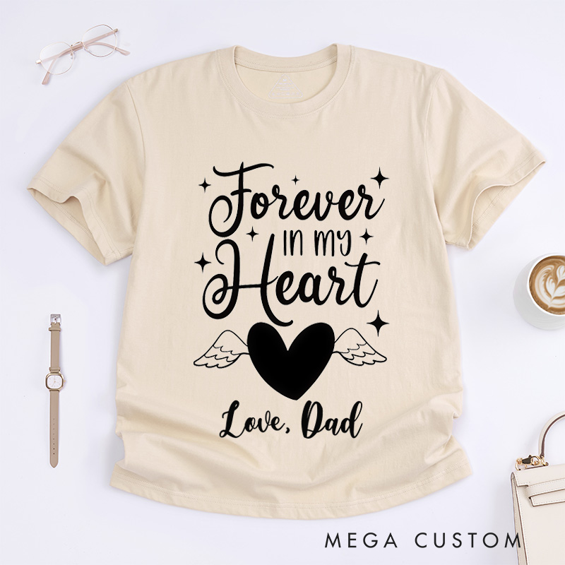 Personalized Memorial Shirt Remembrance Shirt Your Wings Were Ready But Our Hearts Were Not Shirt Sympathy Gift for Loss of A Loved One