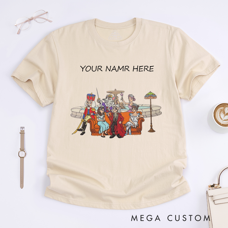 Personalized Dance Ballet T-Shirt Custom Name Gift for Kids Boys Girls Unisex Holiday Dance Outfit Unique Present for Ballet Lovers