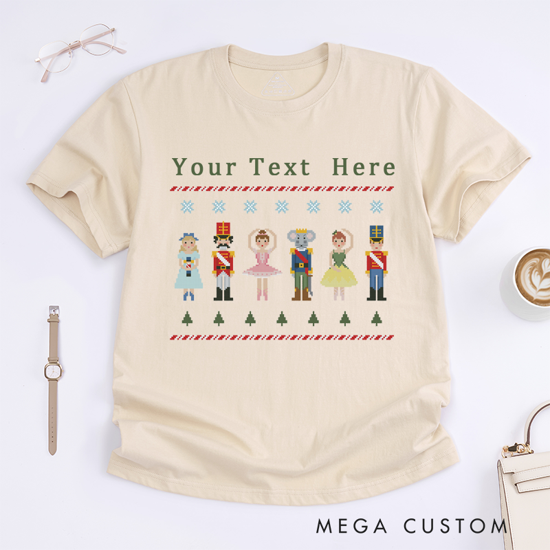 Personalized Dance Ballet T-Shirt Custom Name Gift for Boys Girls Unisex Holiday Dance Outfit Unique Present for Ballet Lovers