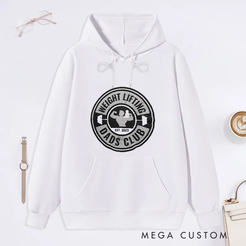 Personalized Fitness Classic Hoodies with Weightlifting Club Style for Fitness Enthusiasts Bodybuilders and Gym Lovers