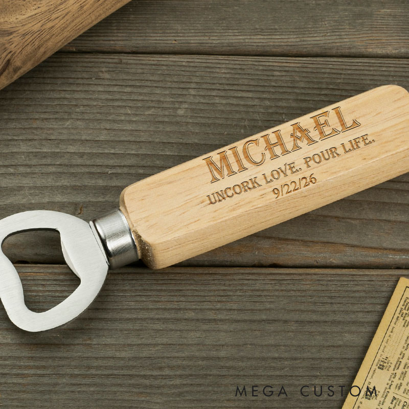Personalized Bottle Opener Custom Home Bottle Opener Engraved New Home Bottle Opener Housewarming Gift Birthday Christmas Gift New Home Gift