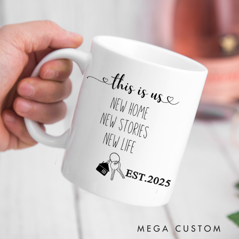 Personalized Housewarming Mug Custom 11oz Coffee Mug Homeowner Mug New Homeowner Gift New Home Gift Moving Away Gift  Housewarming Gift HomeOwner Gift
