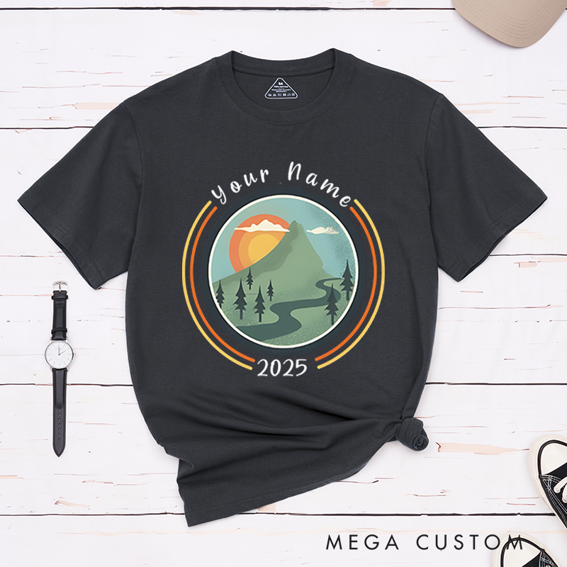 Personalized Outdoors Campers Hiking T-Shirt Family Trip Shirt Mountain Climber Nature Adventurers Lovers Gift