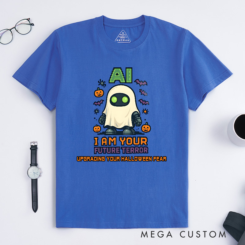 Personalized Geek Halloween T-Shirt Programmer Technology Computer Lover T-Shirt Gift for Geek
