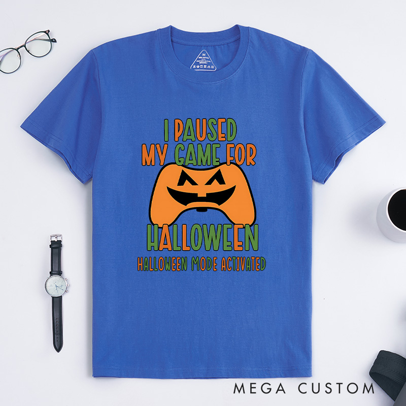 Personalized Computer Error 404 T-Shirt Programmer Technology Lovers Shirt Halloween Gift for Geek Nerd