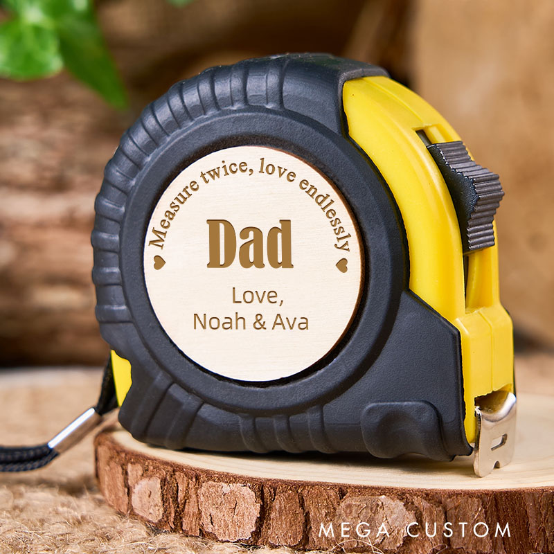 Personalized Tape Measure Gifts For Dad Fathers Day Gift Custom Housewarming Gift New Home Tool Accessories for Father 